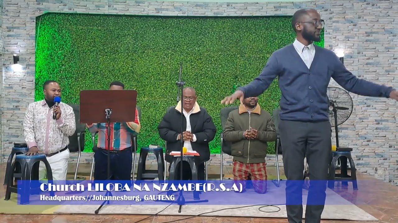 Church LILOBA NA NZAMBE (R.S.A) predicateur MOTEYI PAPI KABONGO