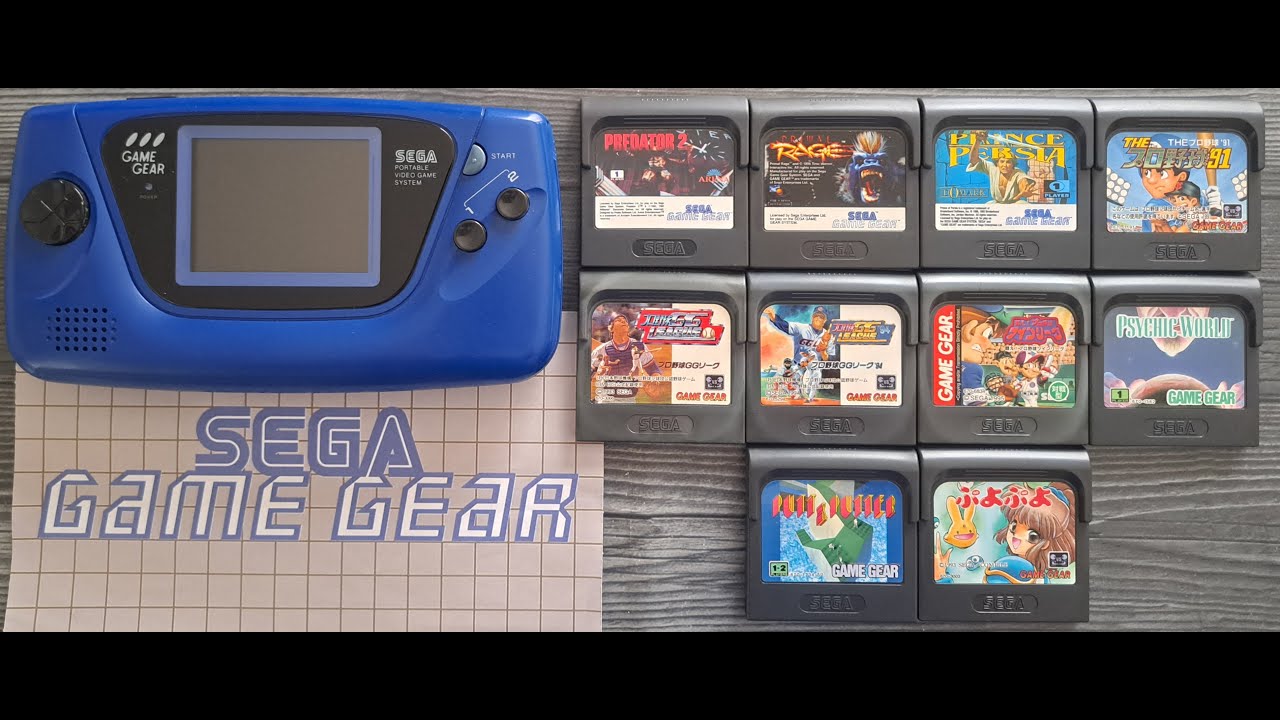 Le Full Set mondial Sega Game Gear (Partie 24)