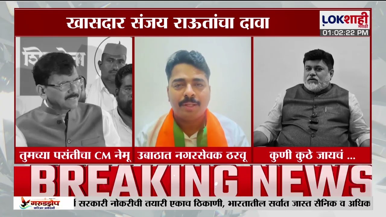 Political Reaction On Sanjay Raut। राऊतांच्या 'त्या' दाव्यावर राजकीय नेत्यांच्या प्रतिक्रिया काय?