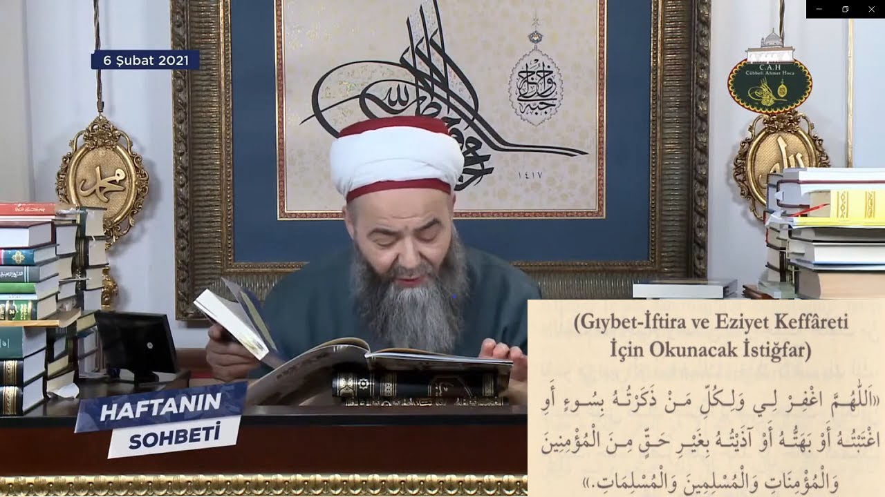 KUL HAKKI NAMAZI VE GIYBET GÜNAHININ KEFFARETİ İÇİN OKUNACAK İSTİĞFARLAR | CÜBBELİ AHMET HOCA