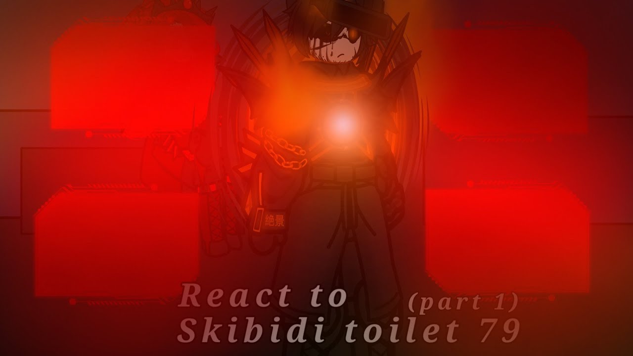 React to skibidi toilet 79(part 1) #gacha #gachaclub #animation #edit #cameraman #gachaclub