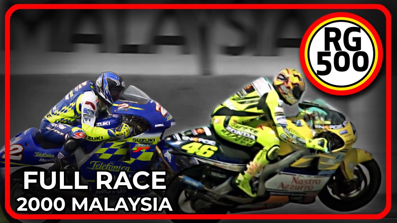 Moto GP History 2000 Malaysia GP500 Sepang