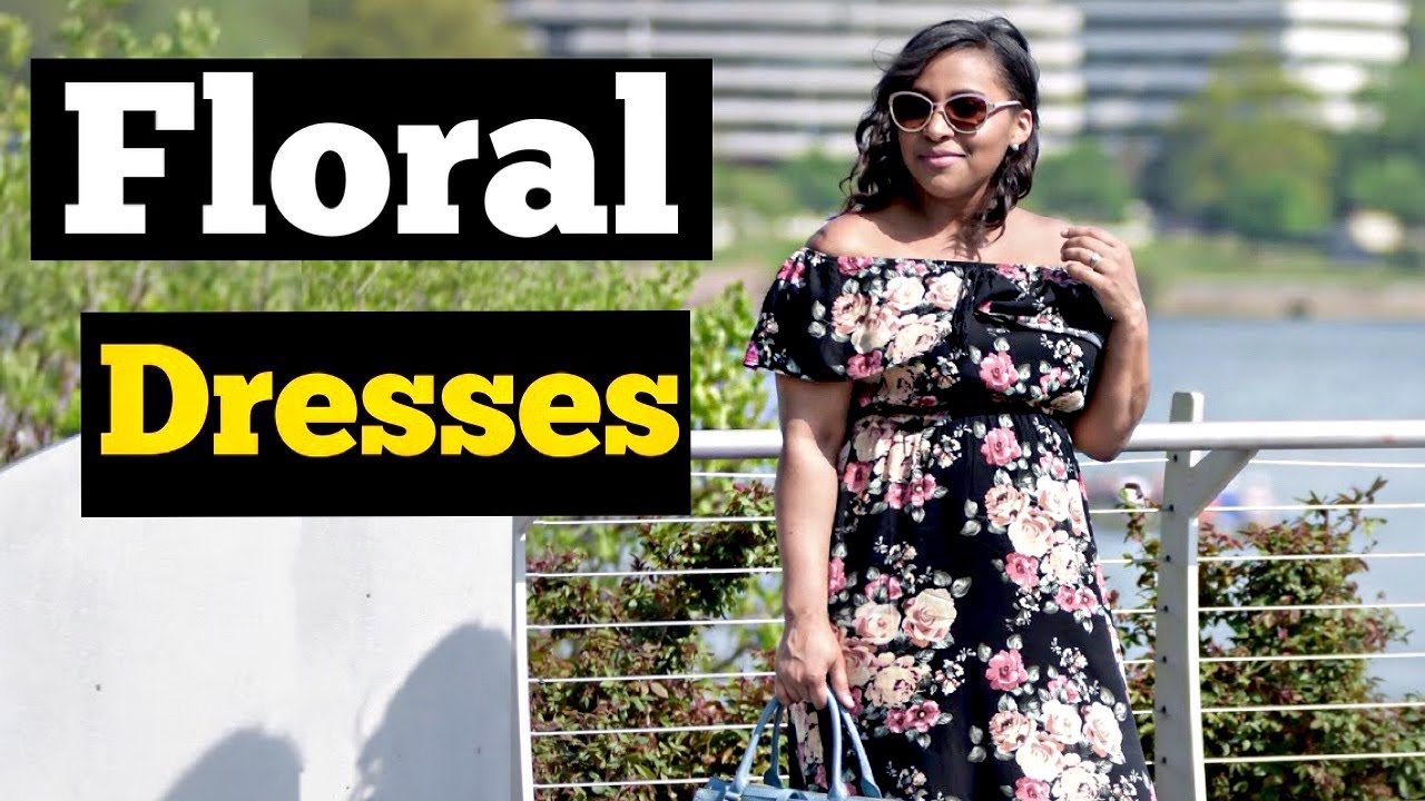 HOW TO STYLE FLORAL DRESSES FOR SPRING/SUMMER