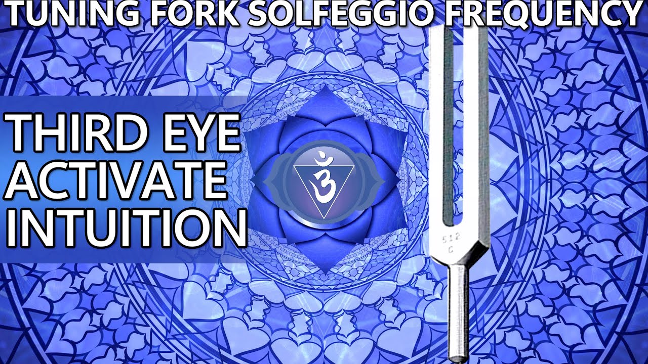852Hz Tuning Fork Solfeggio Frequency: Awaken Your Third Eye Chakra, Activate Intuition