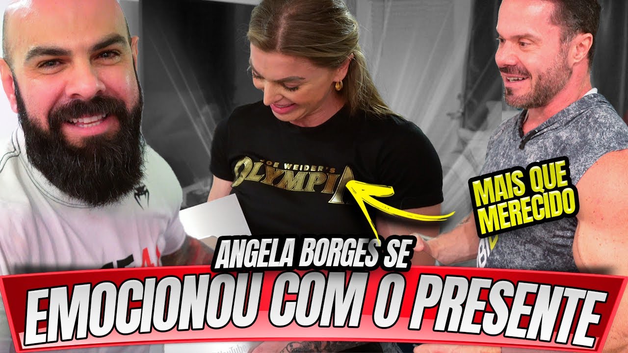 CARIANI DEU UM PRESENTE ESPECIAL PARA ANGELA BORGES - Feat COACH RUBENS