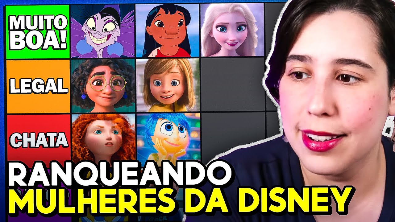 MELHORES E PIORES PERSONAGENS FEMININAS DA DISNEY!