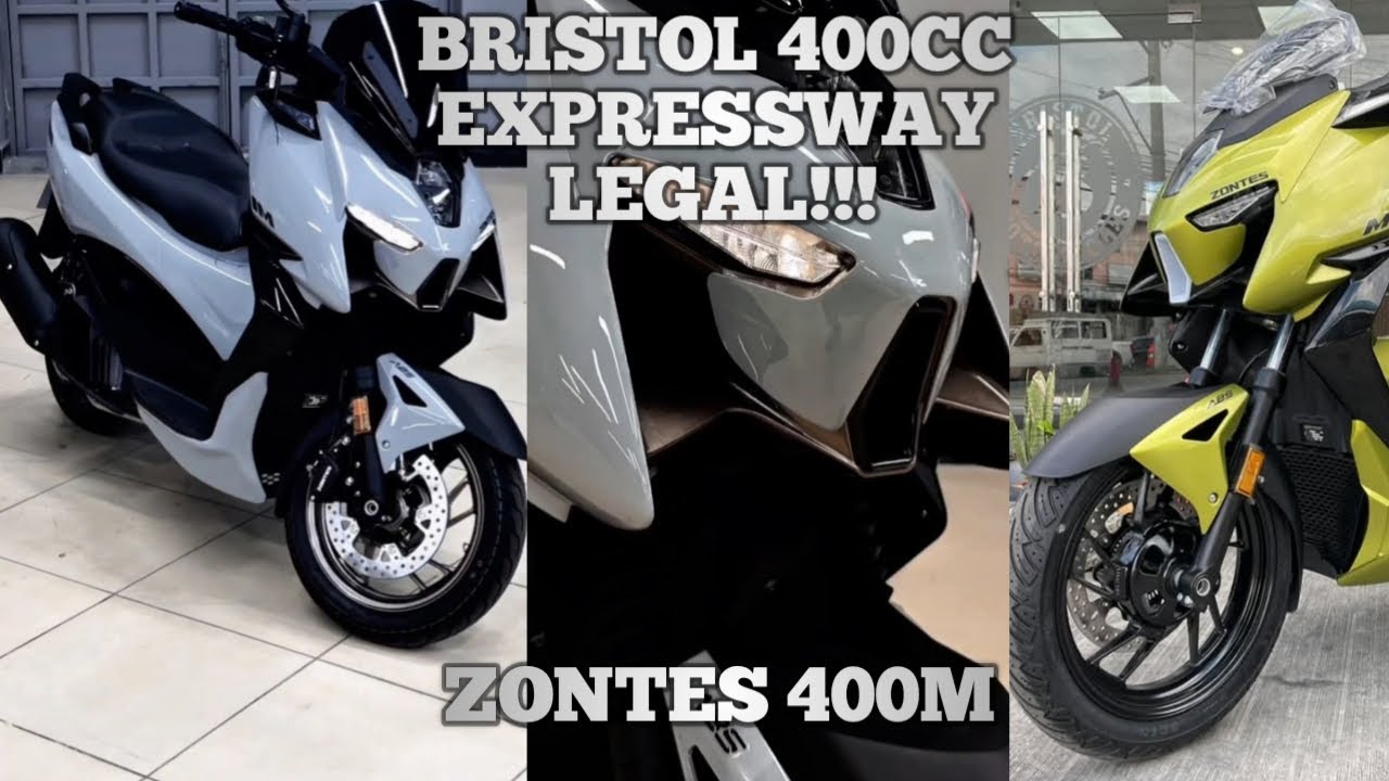 BRISTOL 400CC ZONTES 400M SCOOTER BIKE NA EXPRESSWAY LEGAL!!! PWEDE SA CITY PWEDE SA BUNDOK!!!