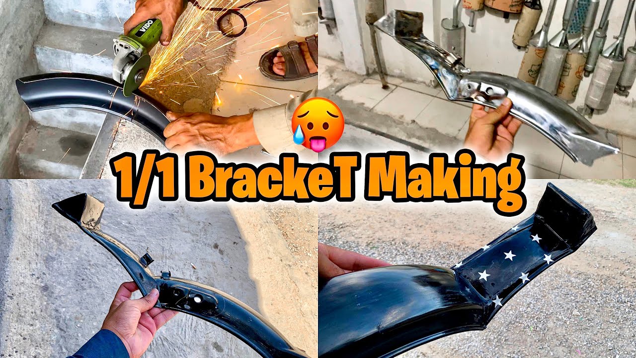 1/1 BrackeT Making🔥|| Cd 70/Cg125 BrackeT Making😍|End Level Look🥵