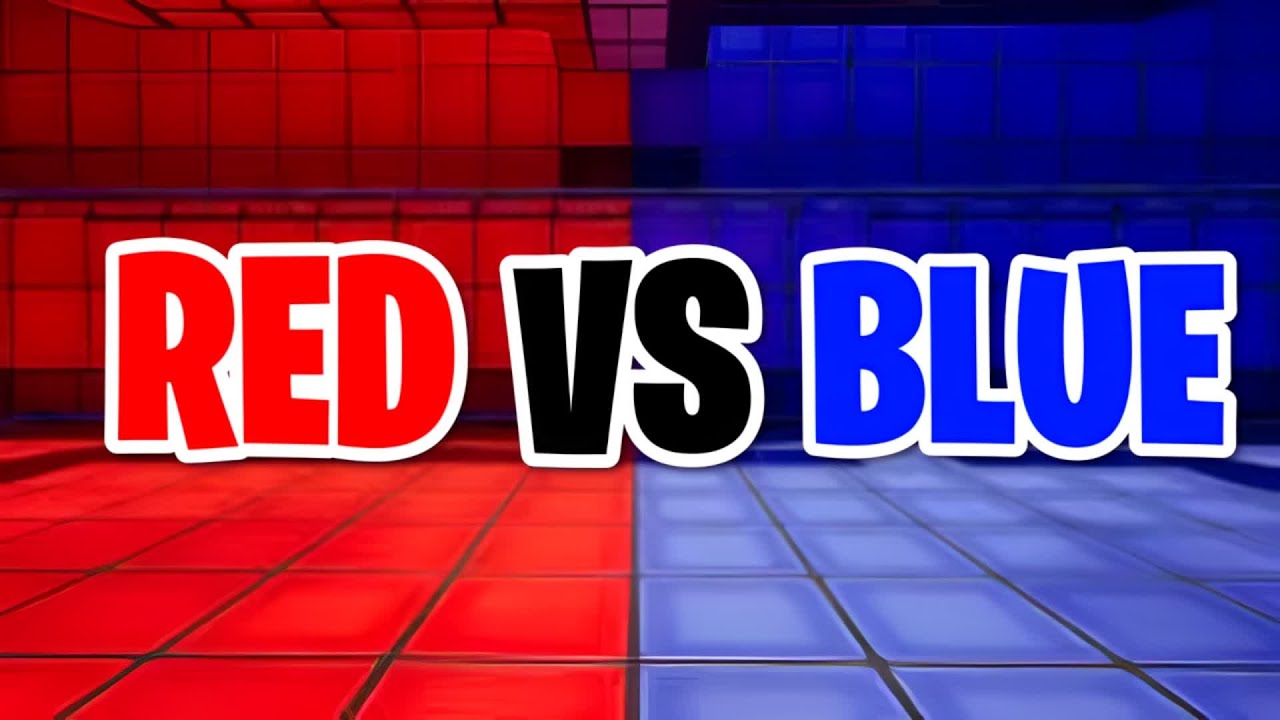 🔴Fortnite Chapter 7 - Season 1 RED VS  BLUE)!