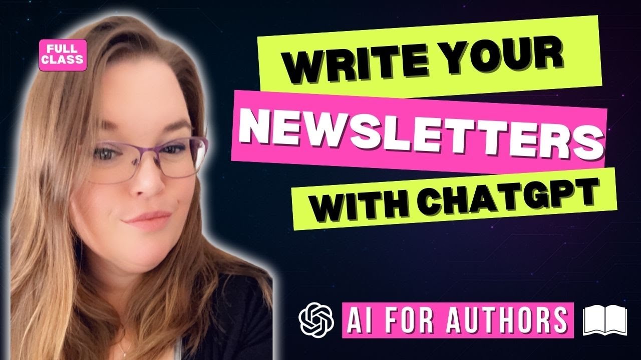 How to Write Author Newsletters with ChatGPT (That Readers Actually Open)