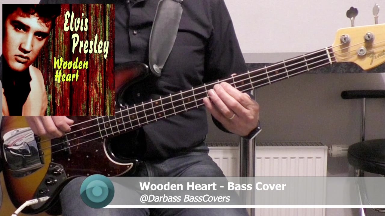 [Elvis Presley] Wooden Heart / Muss i denn... - Bass Cover🎧 (with bass tabs 🎶pdf)