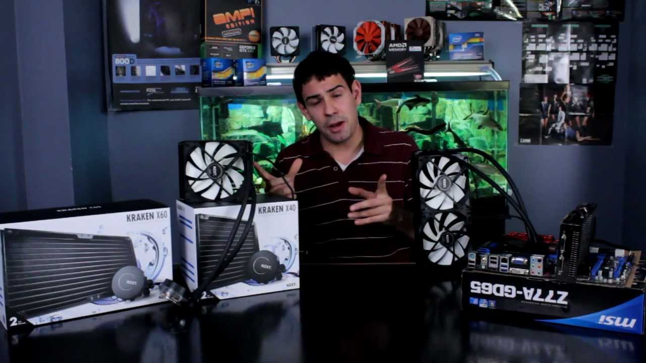 NZXT Kraken X60, Kraken X40 Review - TheTechSource.Tv