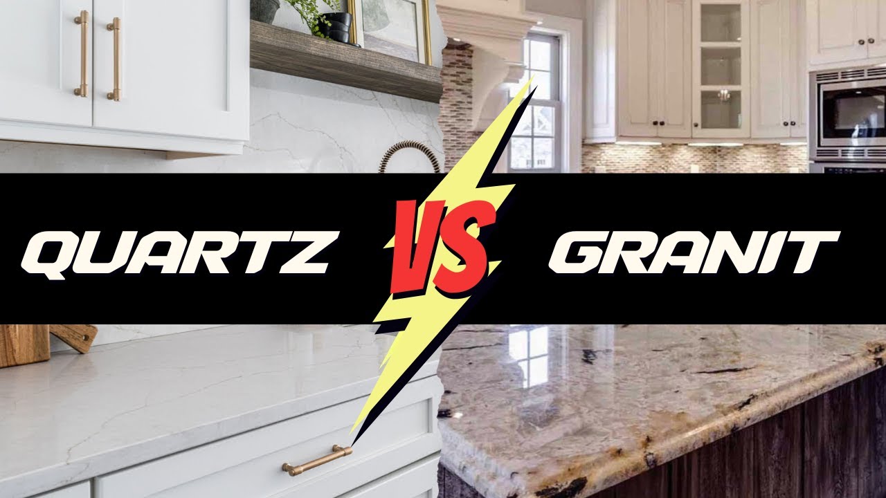 Plan de Travail en Quartz Vs. Granit: Comment Choisir le Meilleur Plan de Travail pour Votre Cuisine