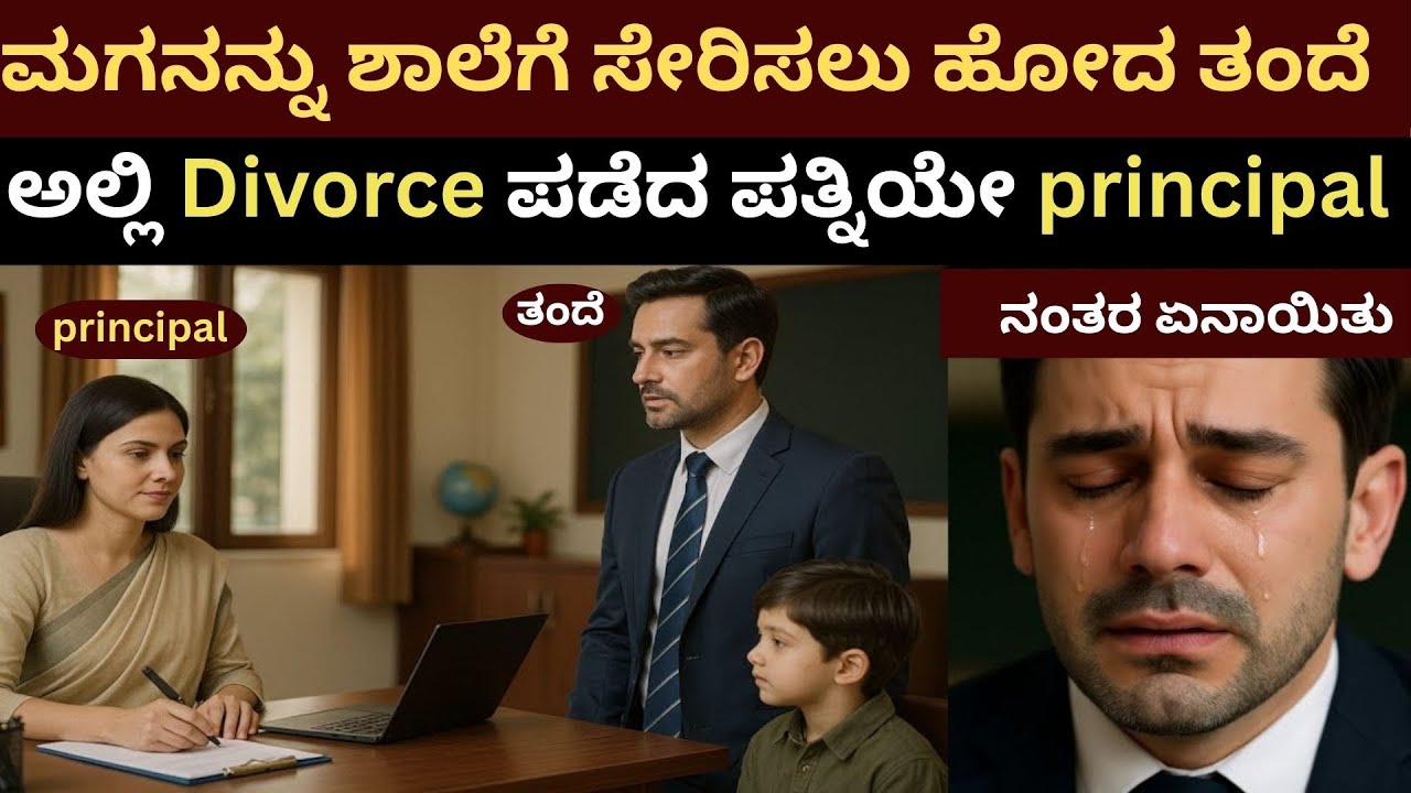 ಮಗನನ್ನು ಶಾಲೆಗೆ ಸೇರಿಸಲು ಹೋದ ತಂದೆ,, ಅಲ್ಲಿ ಡಿವೋರ್ಸ್ ಪಡೆದ ಪತ್ನಿಯೇ ಪ್ರಿನ್ಸಿಪಾಲ್.. ನಂತರ ಏನಾಯಿತು ?