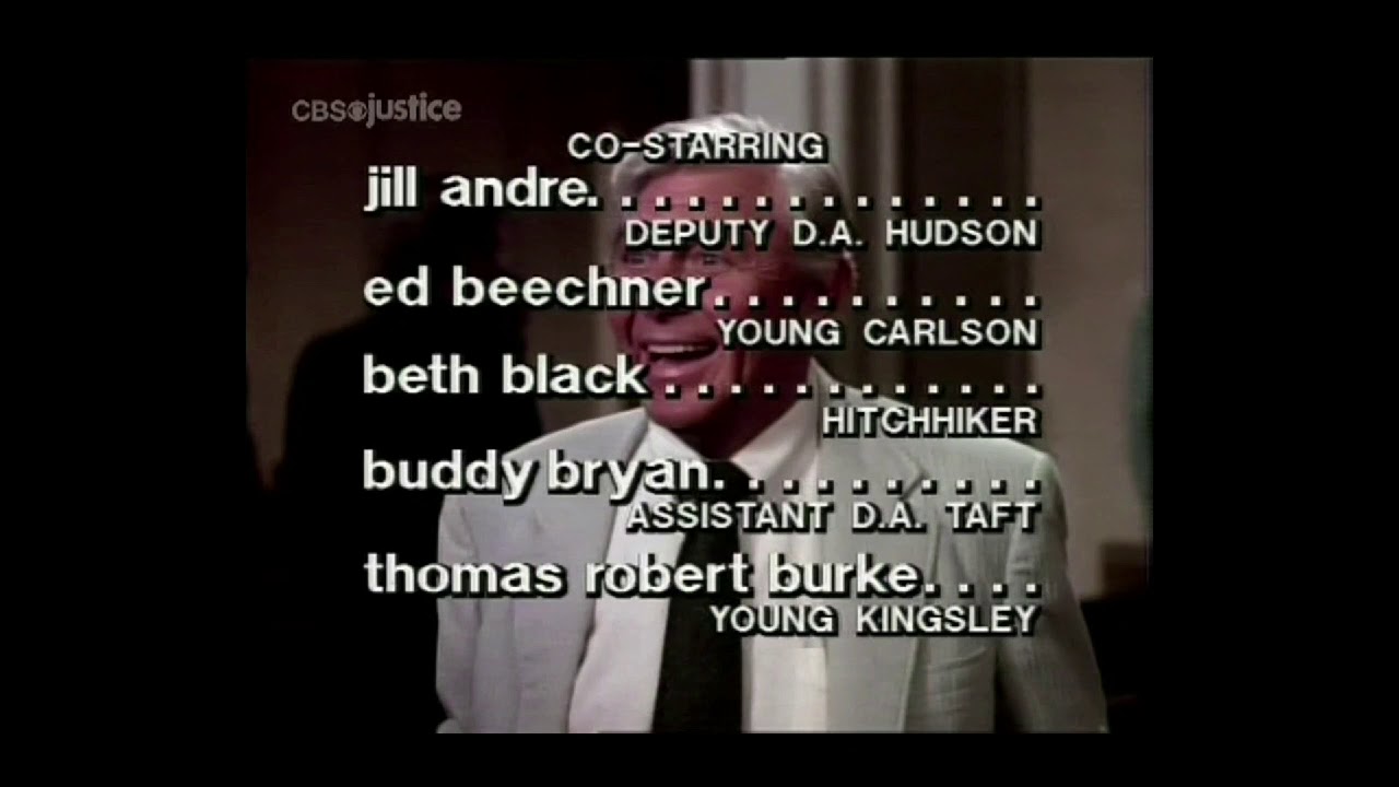 [RECREATION] Matlock Closing/Fred Silverman/Dean Hargrove/CBS Broadcast International (1989/1995)