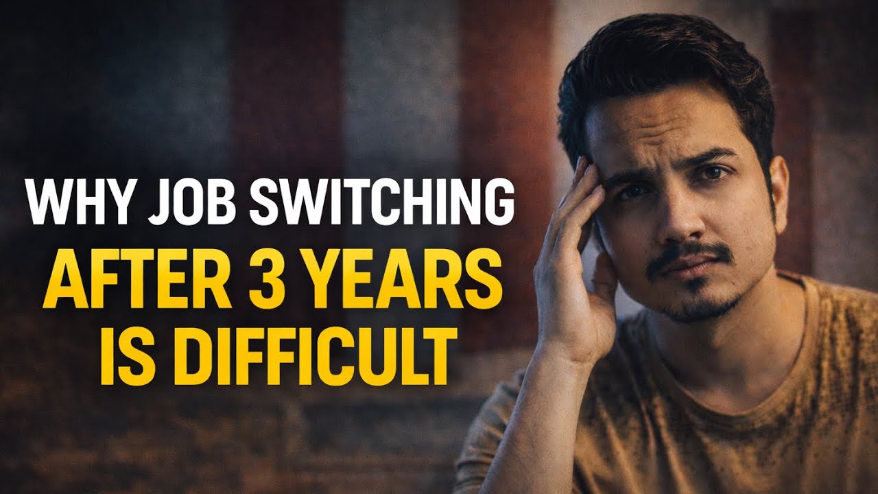 Why Switching After 3 Years Becomes Harder in IT | Career Reality Check