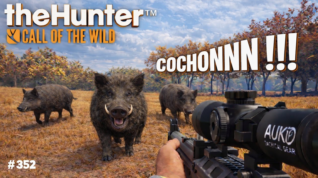 THEHUNTER CALL OF THE WILD #352 ON CHASSE LE SANGLIER SUR HIRSCHFELDEN 2026