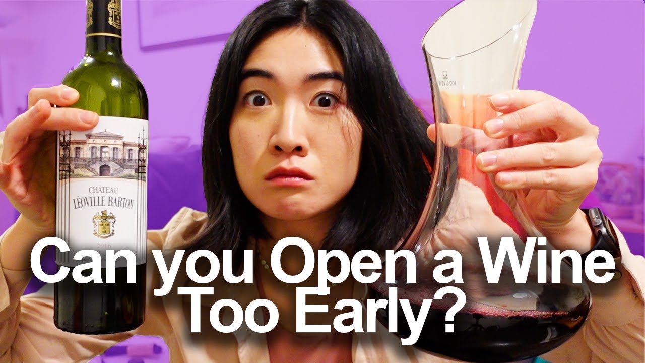 Drinking Wine Too Young? Opening a Nice Bordeaux Before its 