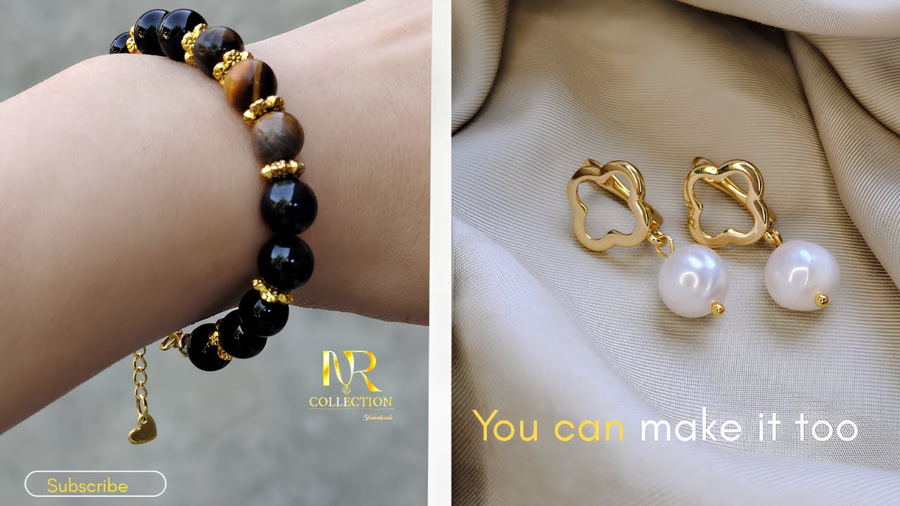 🥇 How to Make Pearl Earrings & Measure Bracelet Size /How to make jewelry