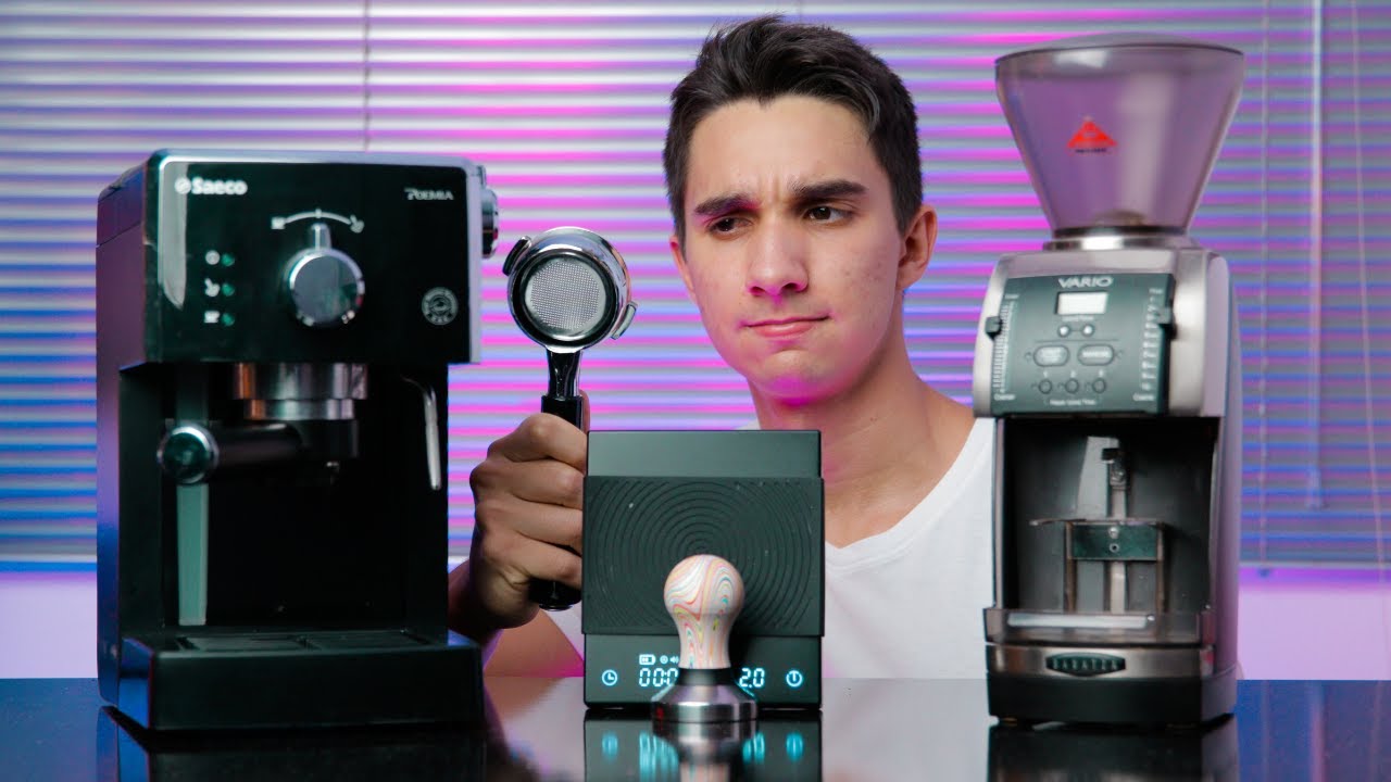 Como montar um setup de equipamentos de ESPRESSO (NÃO COMPRE UMA MÁQUINA SEM O...) | Não Sou Barista