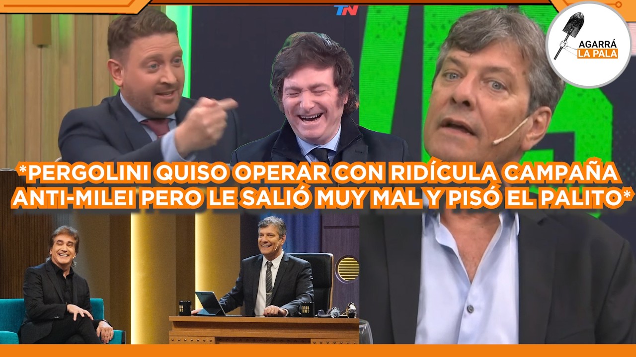 PERGOLINI QUISO OPERAR CON CAMPAÑA ANTI-MILEI PERO JONI VIALE LO HIZO PISAR EL PALITO: 