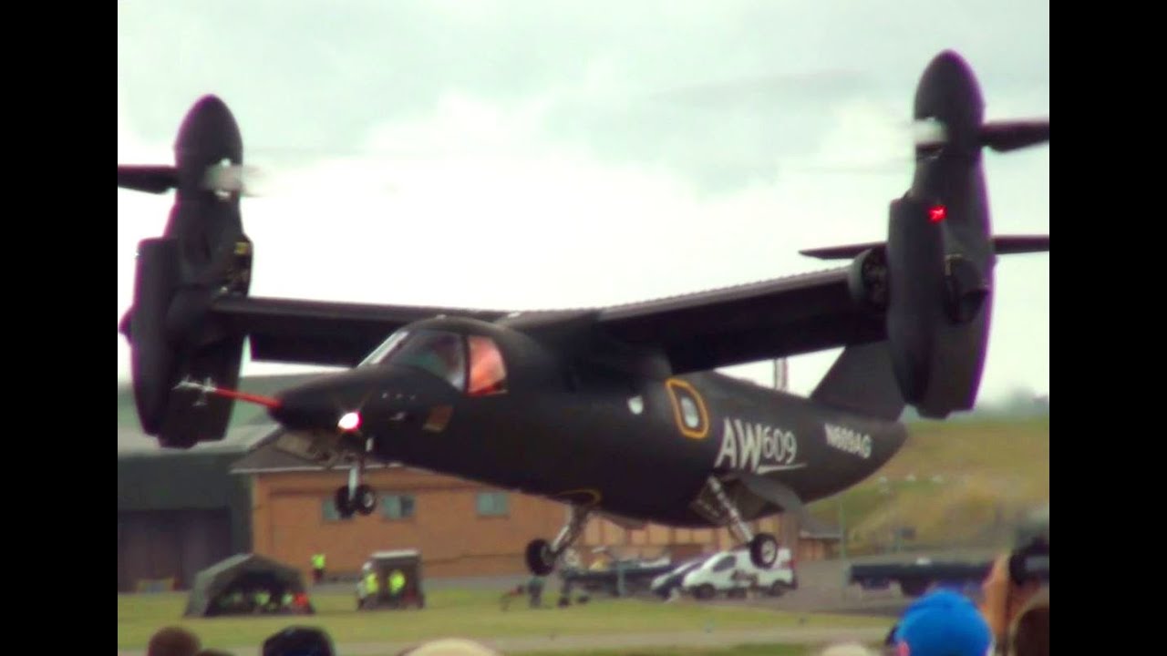 AW609 Tiltrotor - RNAS Yeovilton Air Day 2015