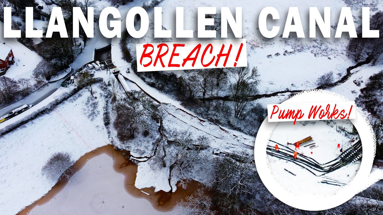 LLANGOLLEN CANAL BREACH! HUGE UPDATE! We've Made The Decision! Are we Getting Lifted Out?