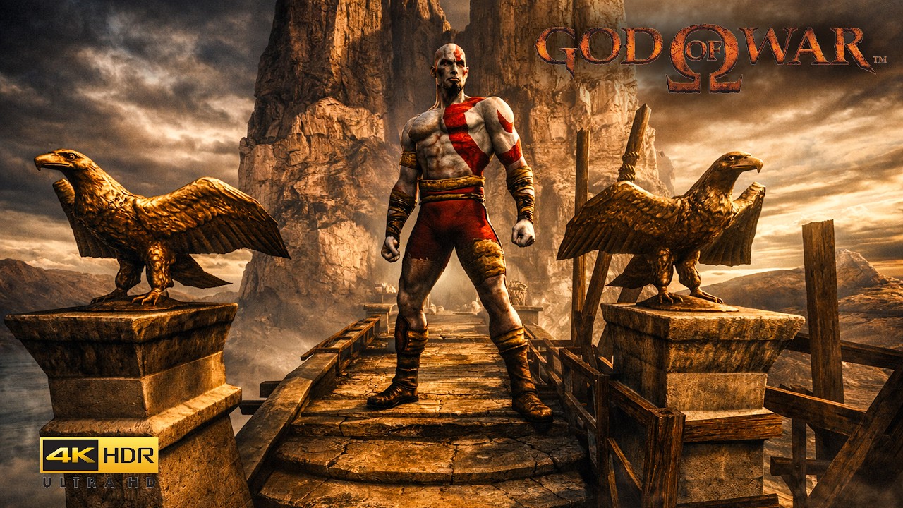 God of War 1 | Kratos with Unlimted  NG+ |  4K HDR 60fps