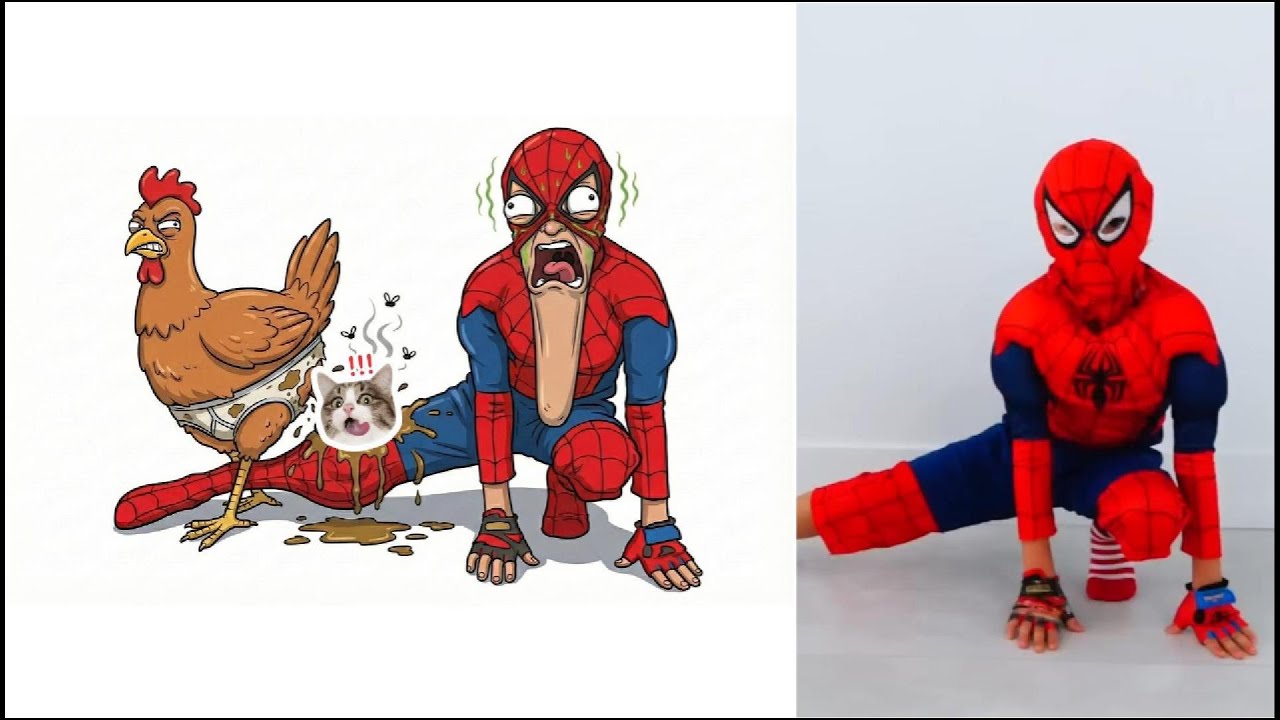 Vlad And Niki - Superheroes Complication | Vlad And Niki | Funny Drawing Meme