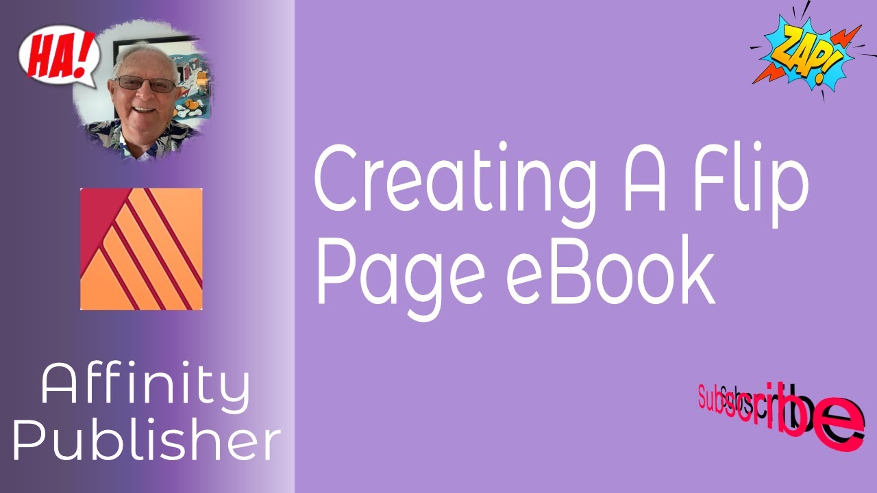 Creating A Flip Page eBook In Affinity Publisher