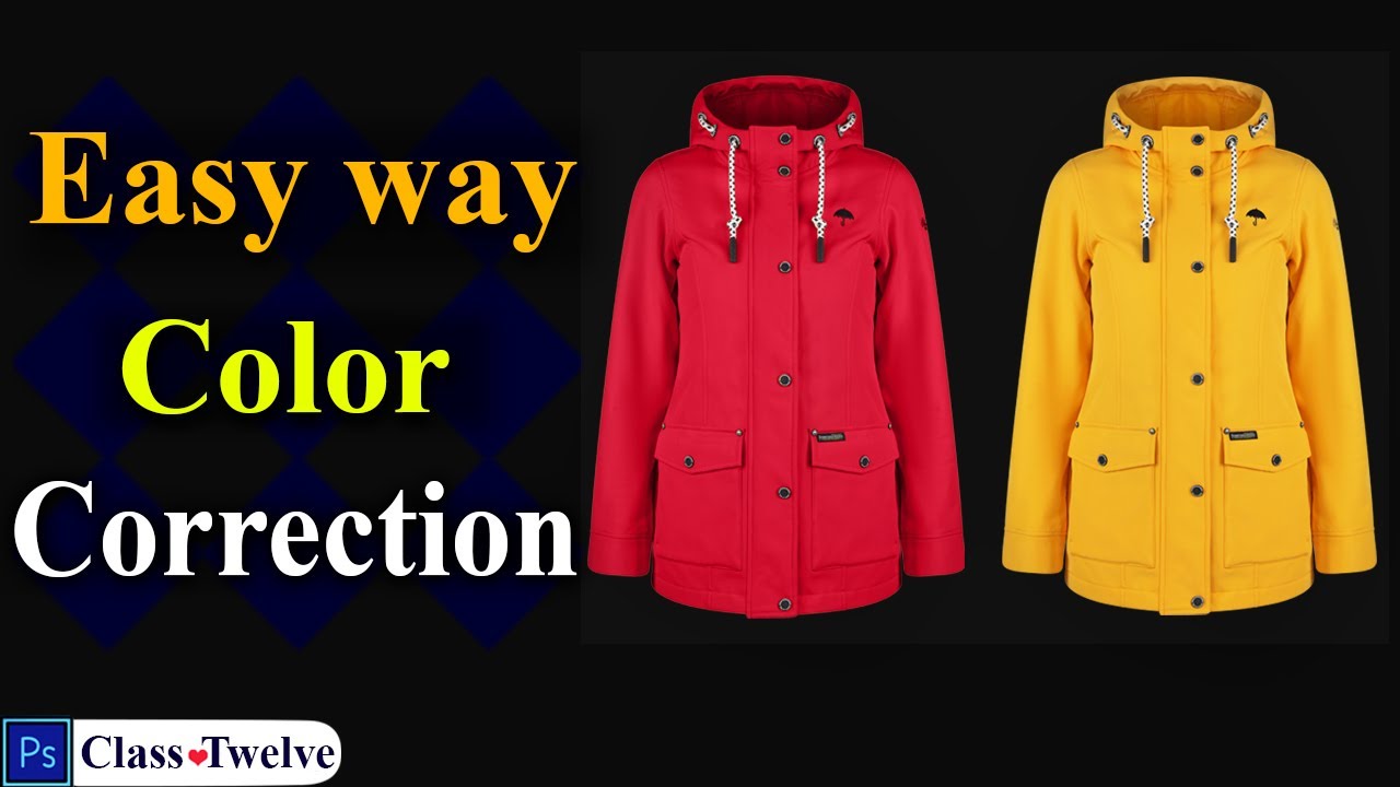 Color Correction In Photoshop | Recolor | Color Change or Replacement | Photoshop Tutorial