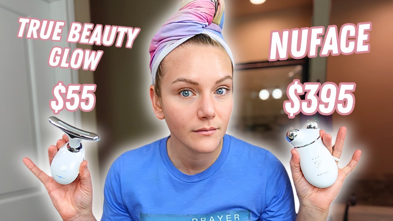 Which At Home Face Lift is Worth It? NuFACE or True Beauty Glow?