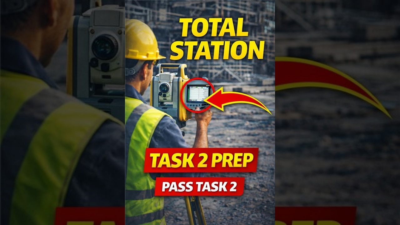 Trimble Total Station Tutorial | Topographical Survey for T Level Task 2 Practical