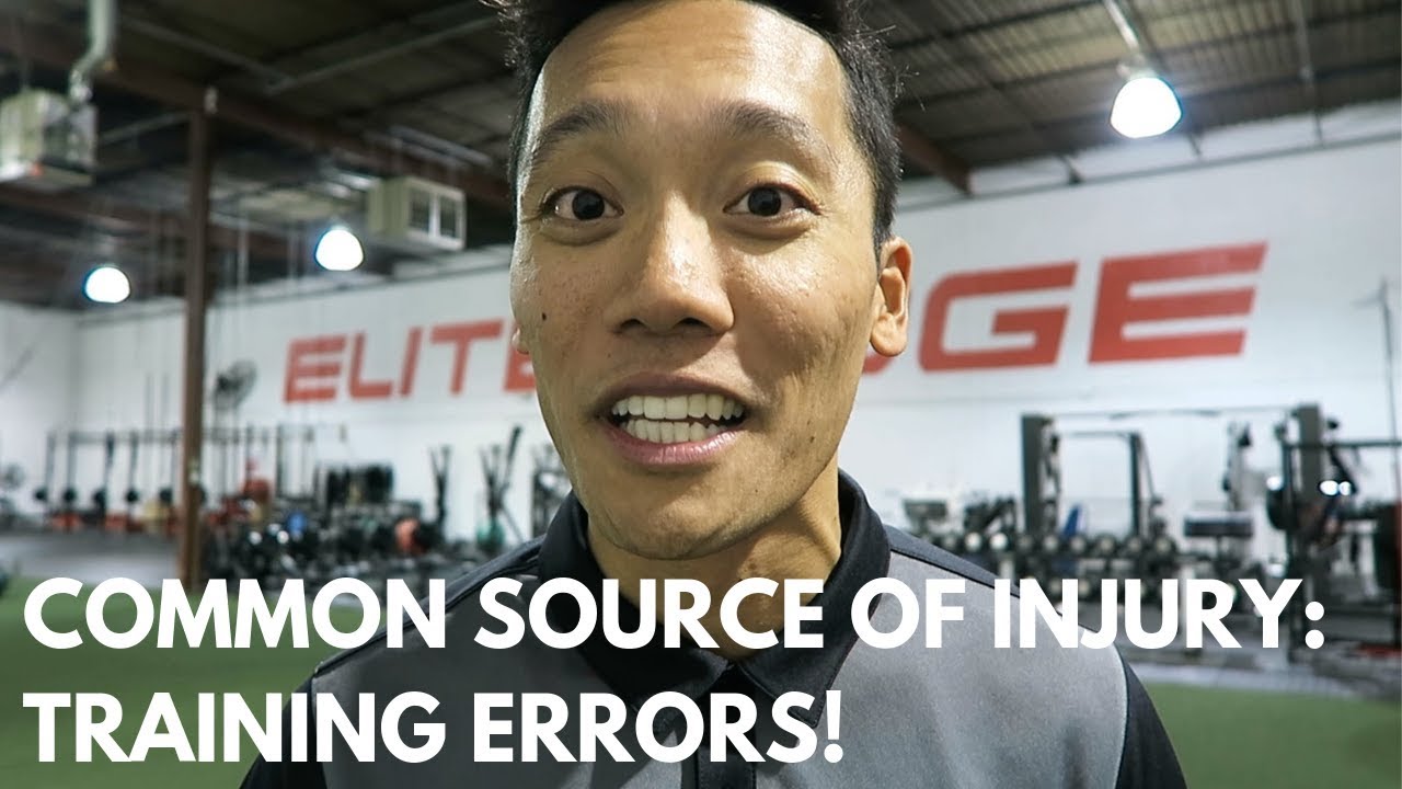 COMMON SOURCE OF INJURY: TRAINING ERRORS! - ENDVR HEALTH 005