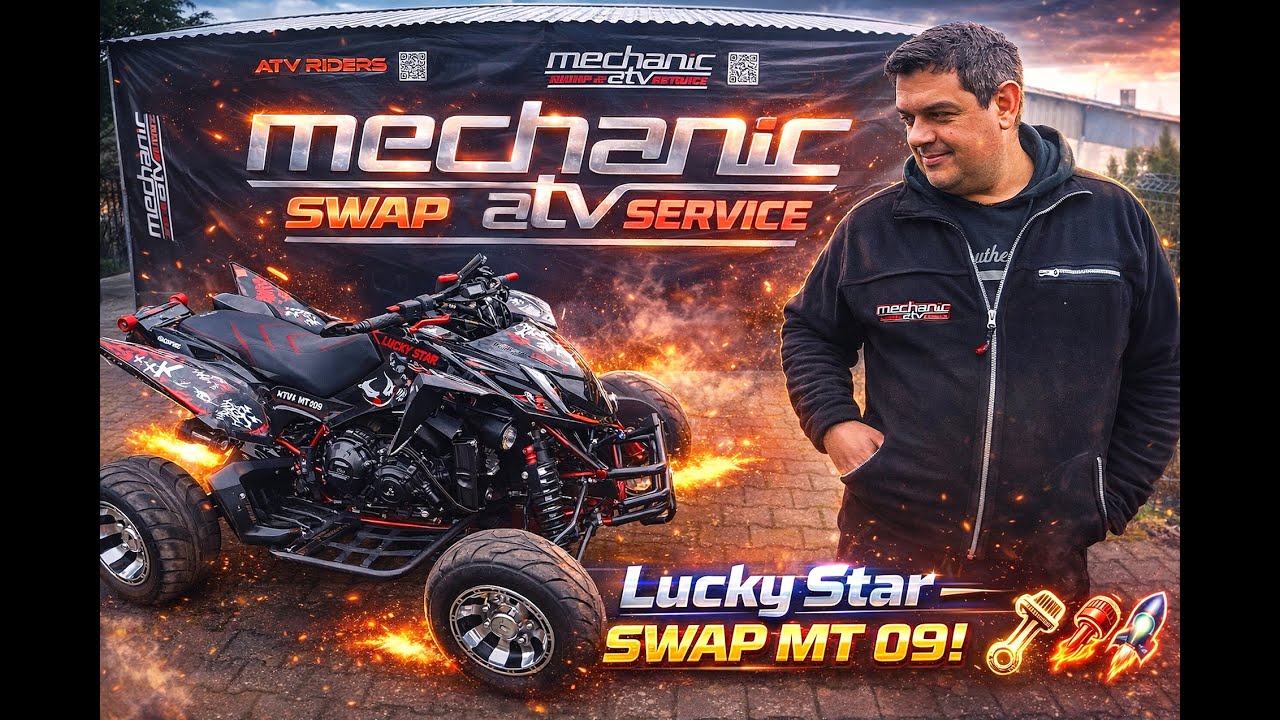 👹 Narodziny Jokera! 🔥 MT-09 Lucky Star SWAP LEGION 💥 | Mechanic ATV #atv #quad #atvriders