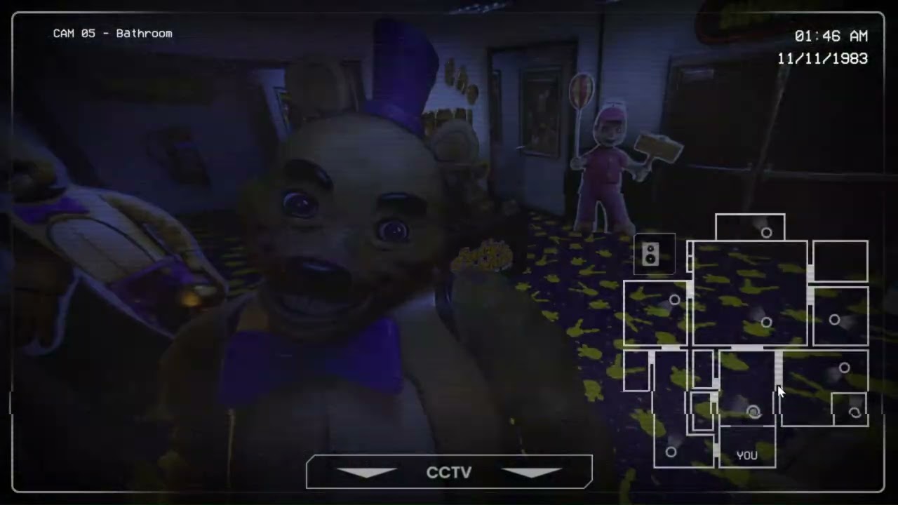 Forgotten At Fredbear's Night 5