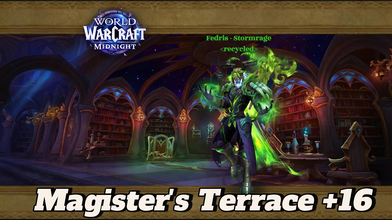 Magister's Terrace +16 - Balance Druid POV - Midnight S1 Mythic+