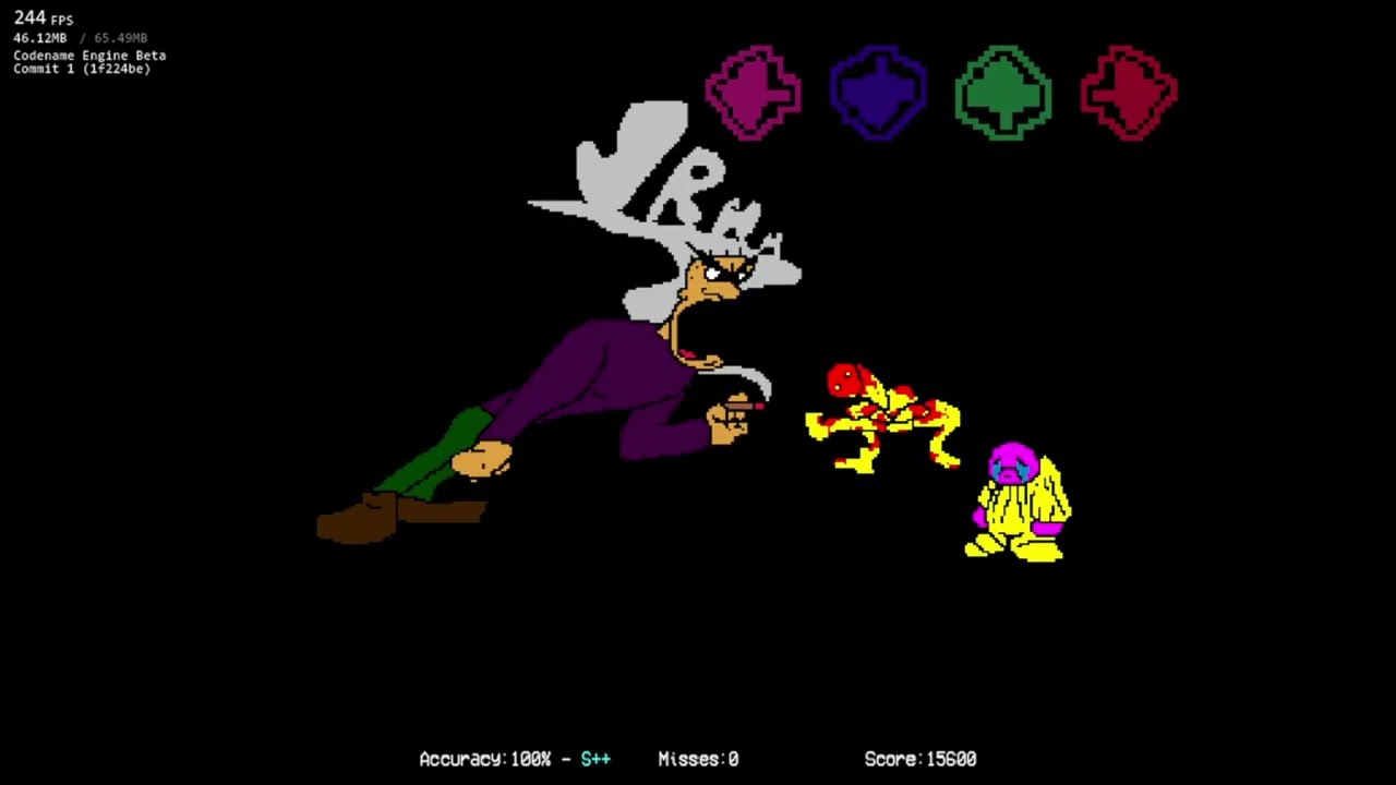 FNF - Space Funeral: Malicious Tune (A ONE-SHOT) - Blood