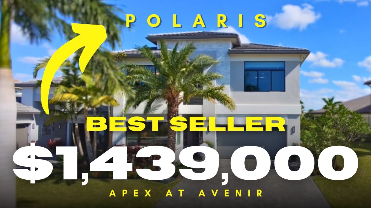 Best Selling MILLION DOLLAR HOME | Apex at Avenir | Palm Beach Gardens Florida #gatedcommunity