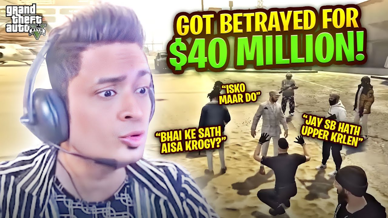 $40 MILLION DOLLAR KA DHOKA HOGYA 🤬- GTA 5 GAMEPLAY - MRJAYPLAYS