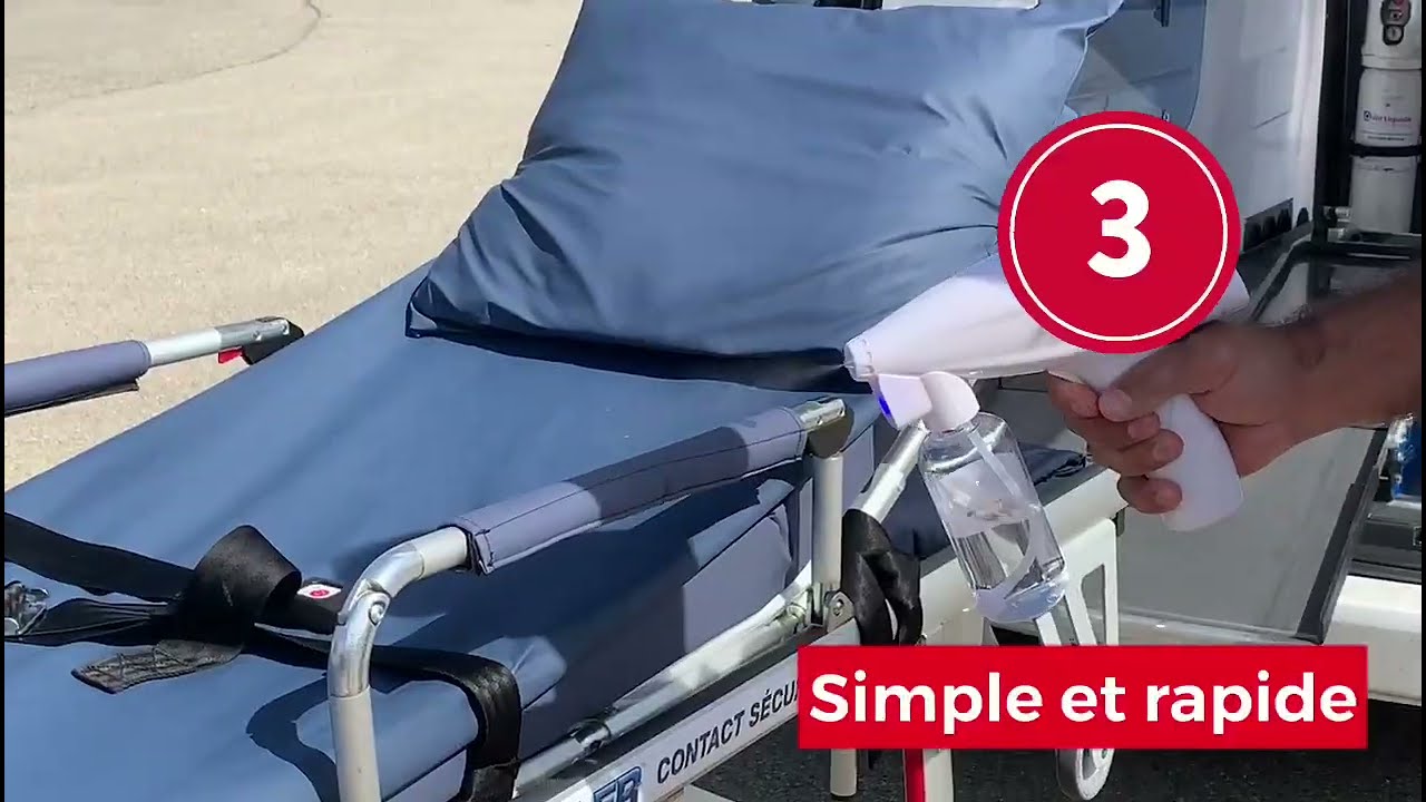 Ambulances - Comment optimiser vos séquences de désinfection entre chaque patient ?