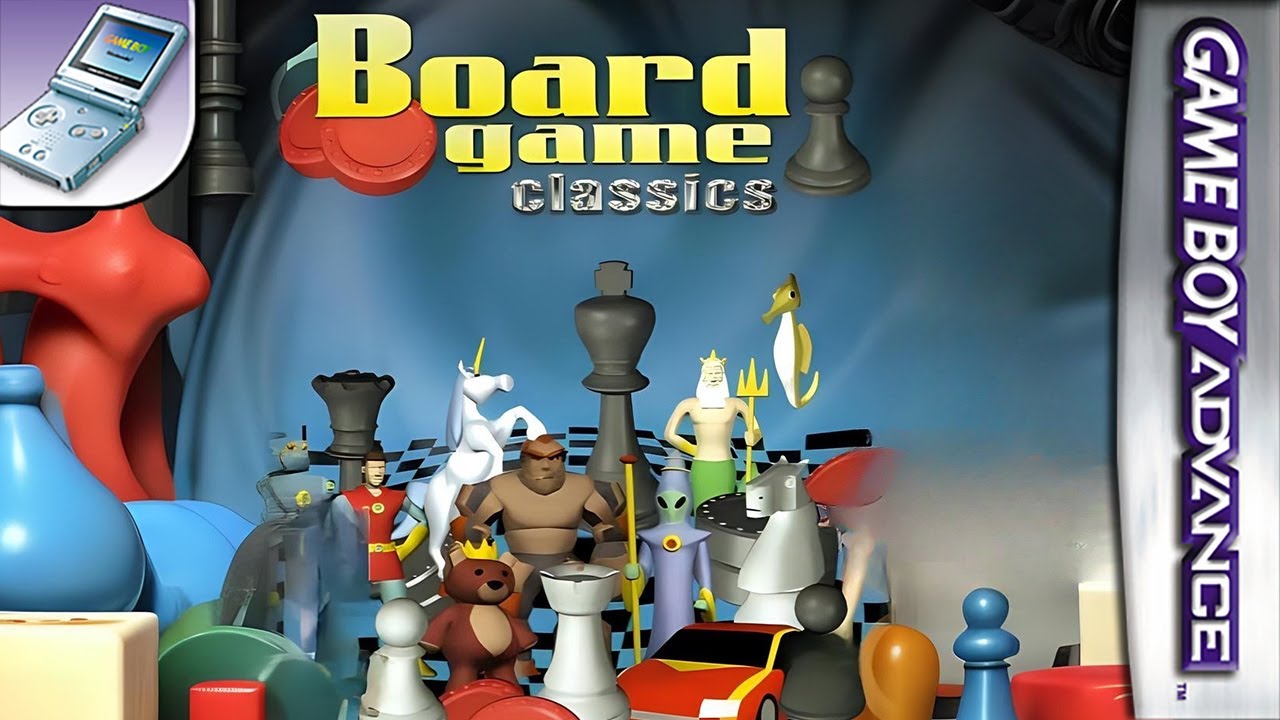 Longplay of Board Game Classics (Chess & Draughts & Backgammon)