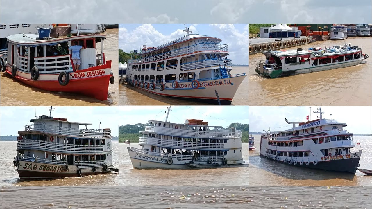 Saídas e chegadas de embarcações em Manicoré/AM - 10/12/2025.