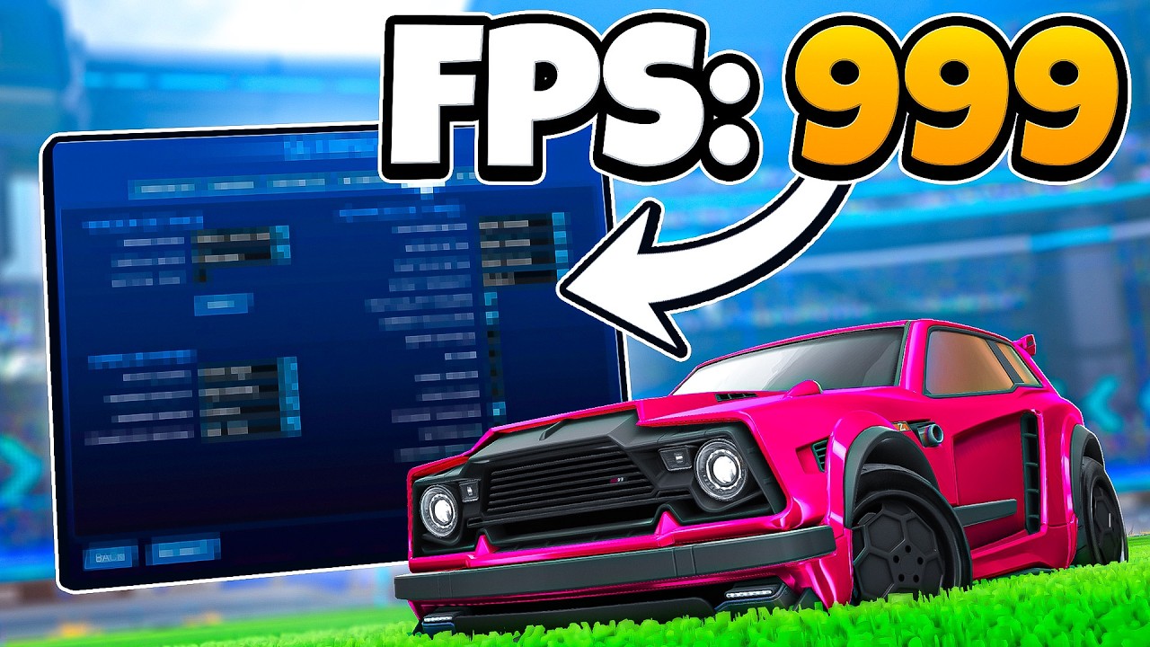 Как максимизировать FPS и добиться НУЛЕВОЙ ЗАДЕРЖКИ в Rocket League