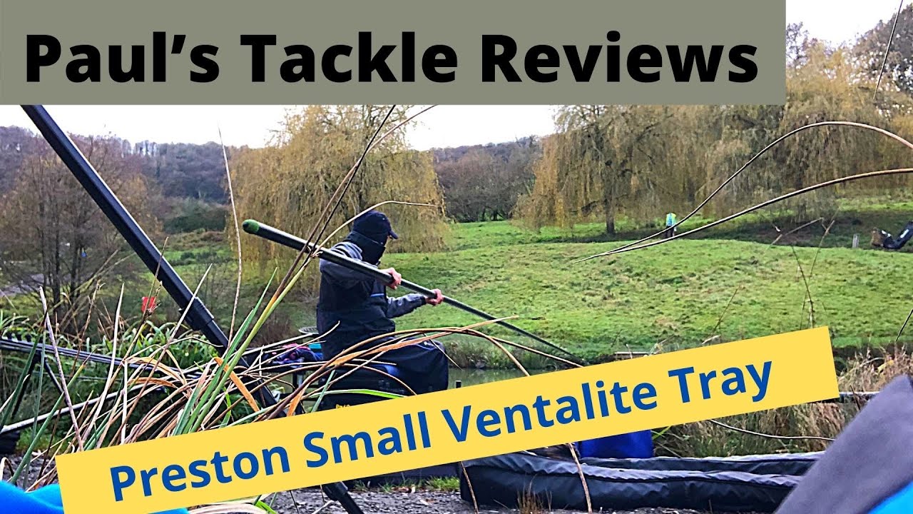 Paul’s Tackle Reviews - Preston Innovations Fishing Small Ventalite Side Tray