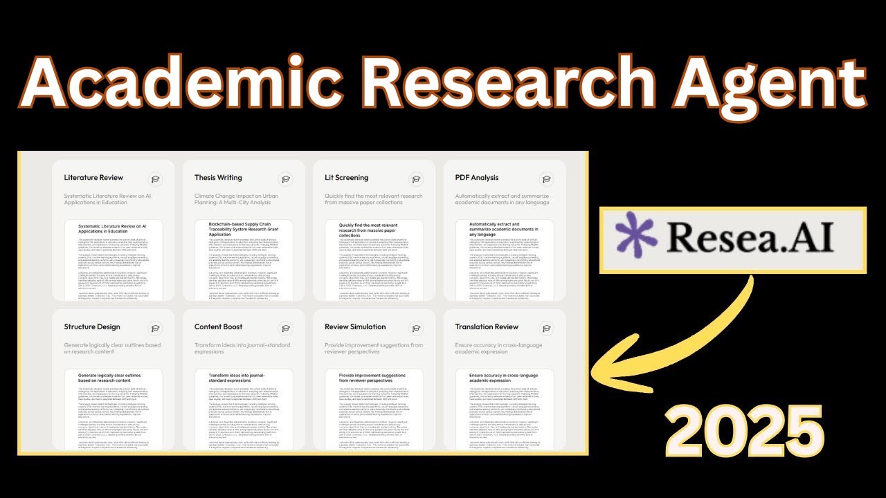 Top AI Resources for Academic Agents in 2025 |  Genuine Citations | Precise list of references