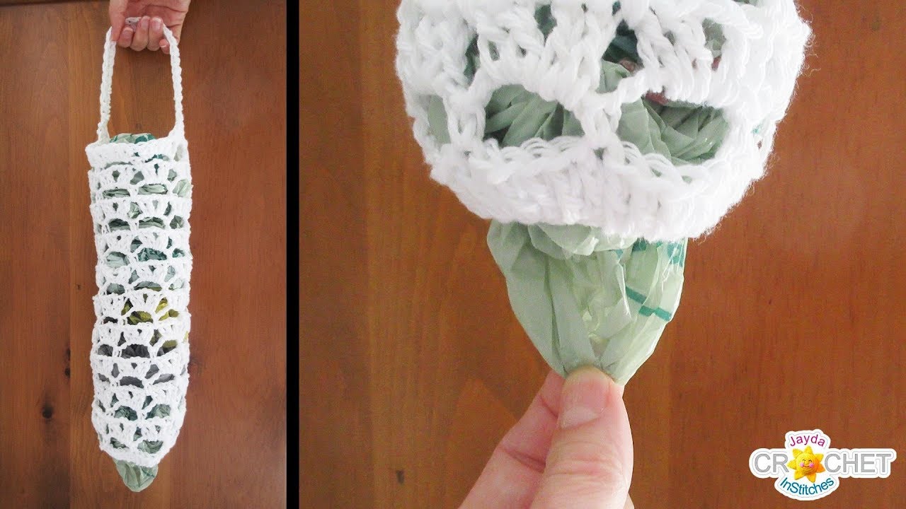 Plastic Bag Holder / Dispenser - Crochet Quick Fix