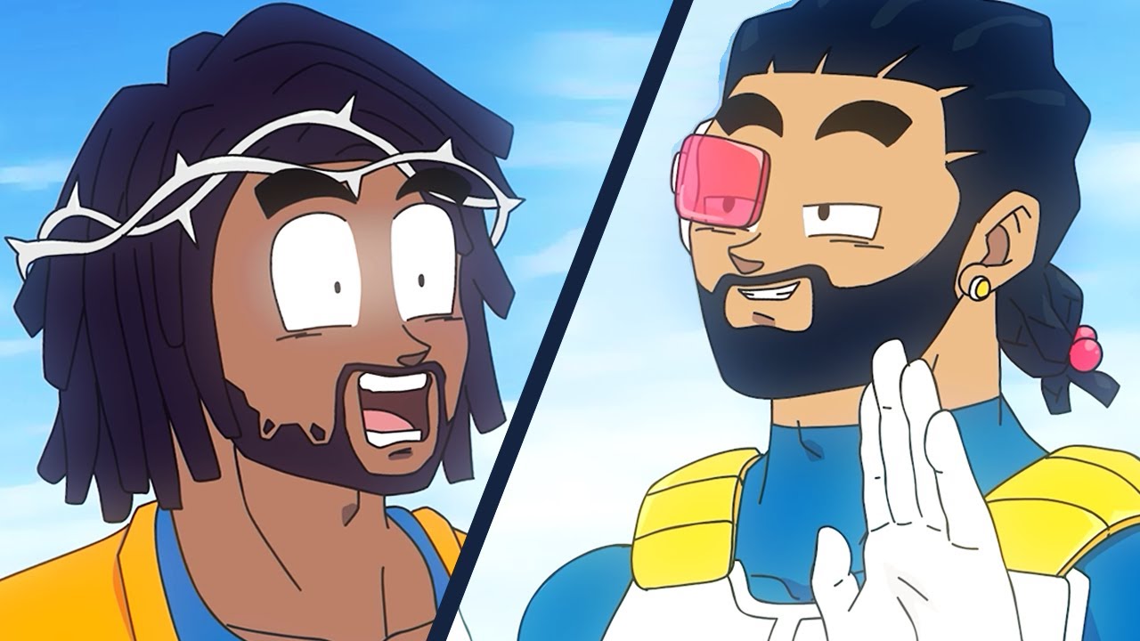 Дрейк против Кендрика, НО ЭТО DRAGON BALL Z (РЭП-БИТВА)