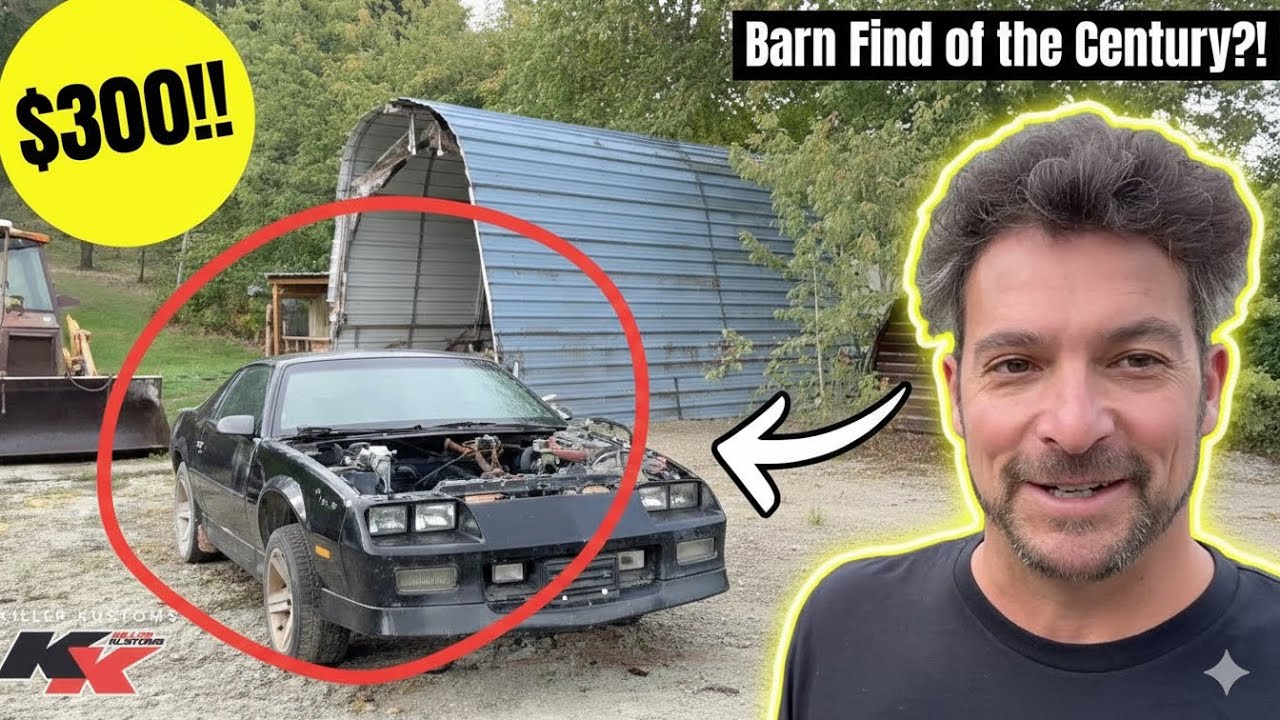 $300 IROC-Z Barn Find?! We Just Bought the CHEAPEST 80s Mullet Machine Ever!
