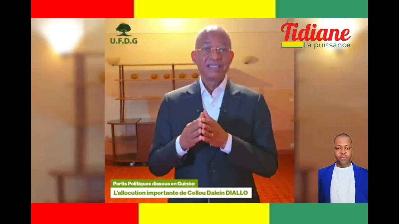 🚨 Le discours du président Cellou Dalein Diallo ce dimanche 08 mars 2026